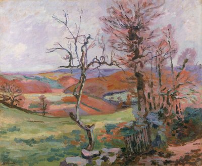 Der Puy Barion in Crozant, Bretagne von Jean Baptiste Armand Guillaumin